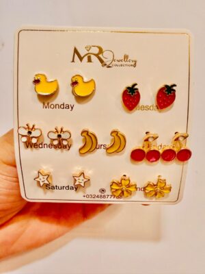 mk jewellery fruits, ducks, stars, butterflies