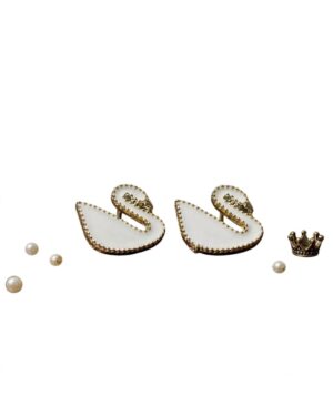 swan earrings