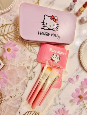 hello kitty 7 pieces makeup brush set