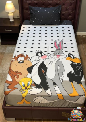 bedsheets with logo